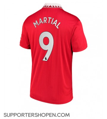 Manchester United Anthony Martial #9 Hemma Matchtröja 2022-23 Kortärmad